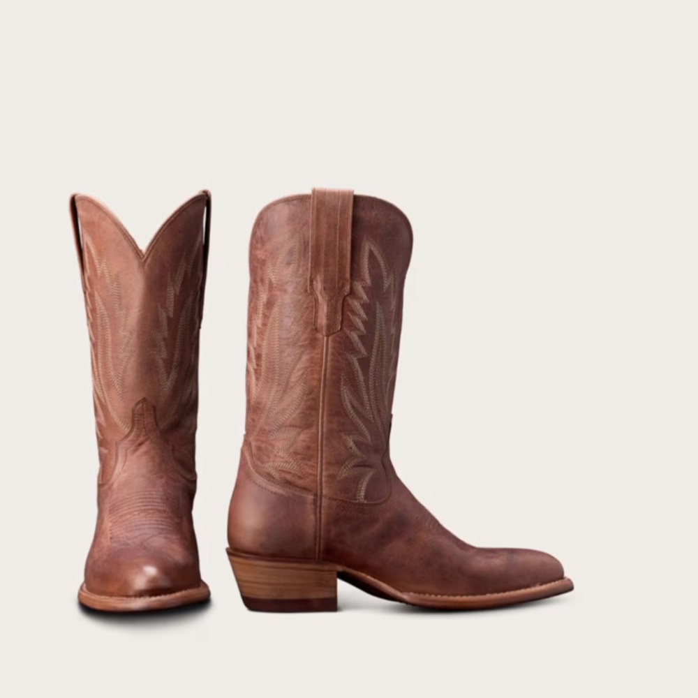 NEW Tecovas Tan Leather Jamie Western Boots